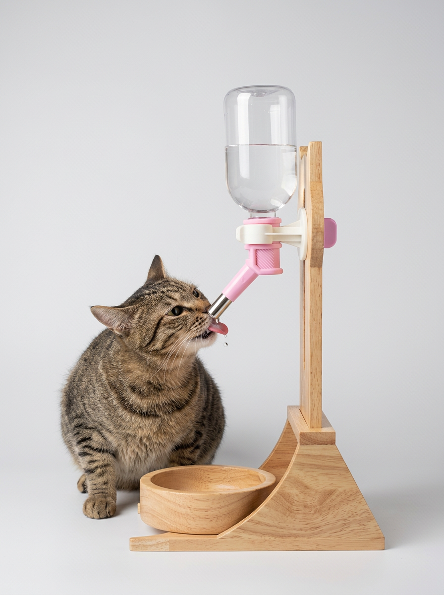 Cat Drinking Water Dispenser Gravity Bottle | Pet Fountain