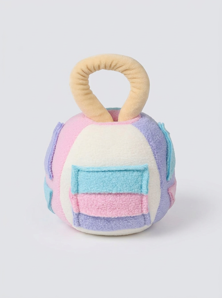 Dog Squeaky Plush Ball Toy | Chew Toy