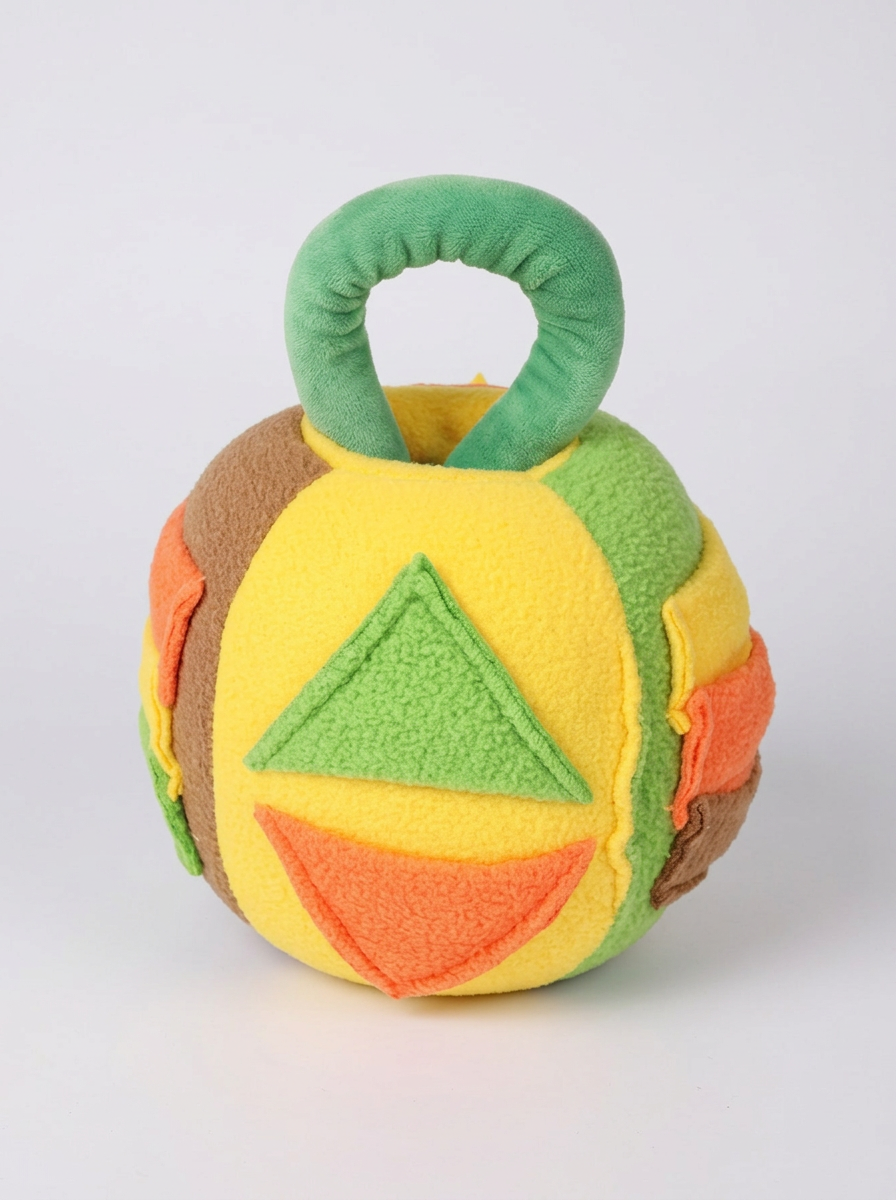 Dog Squeaky Plush Ball Toy | Chew Toy