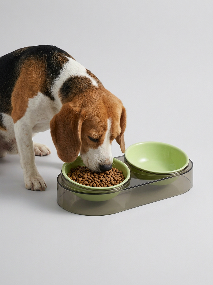 Pet Food Bowl Double Raised | Pet Feeder