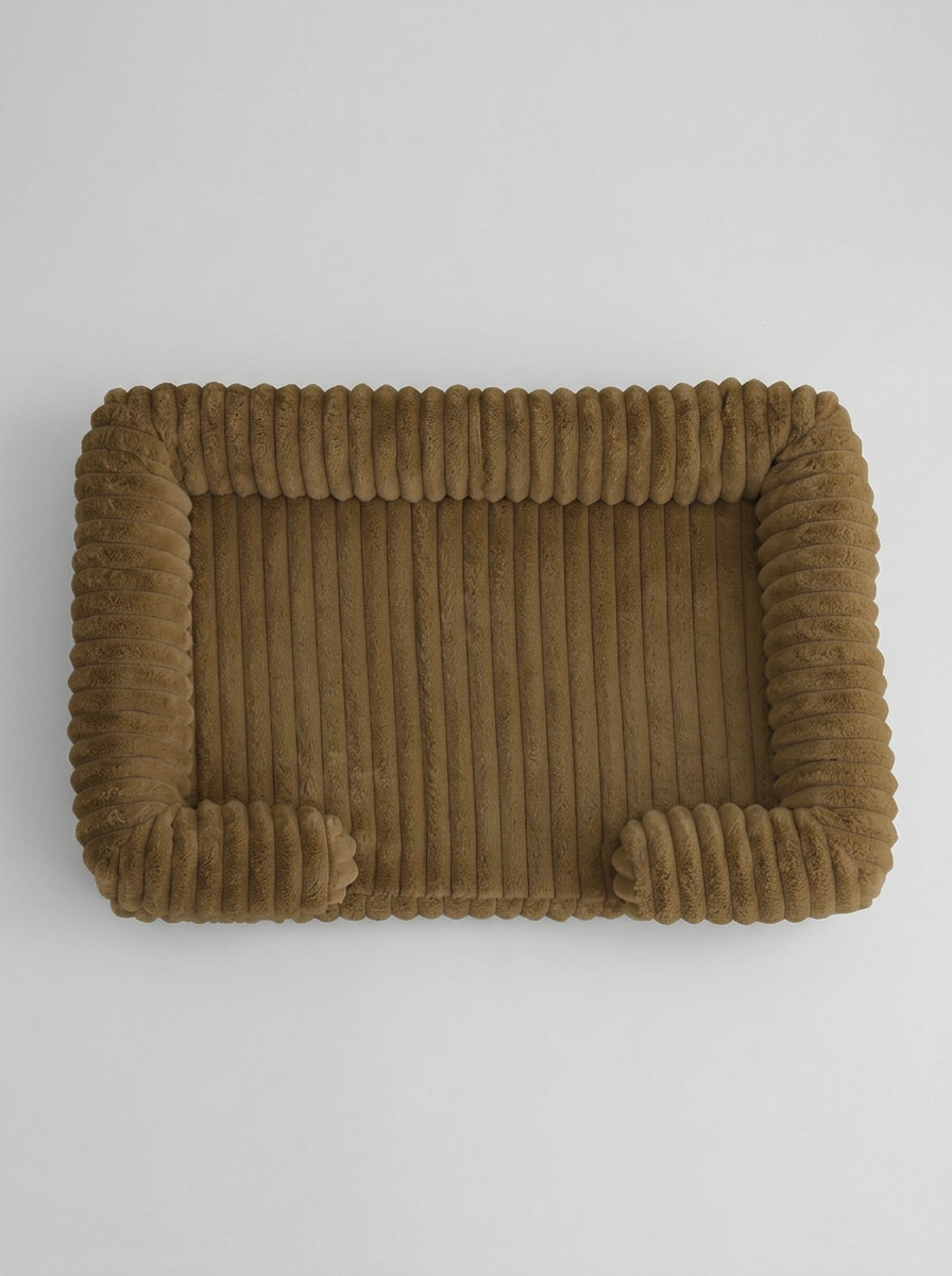 Rectangular Plush Pet Bed | Cushion Bed