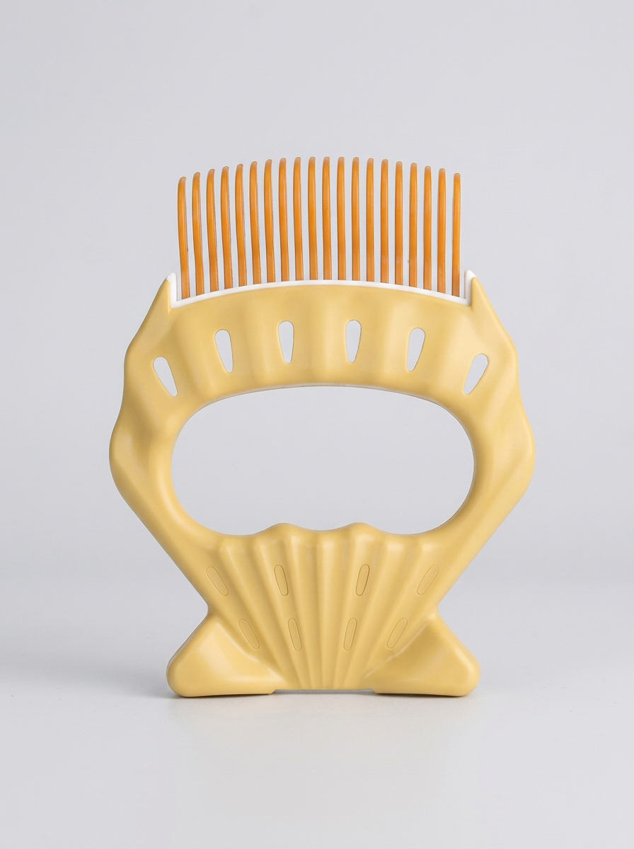 Shell Shaped Pet Comb | Grooming Tool