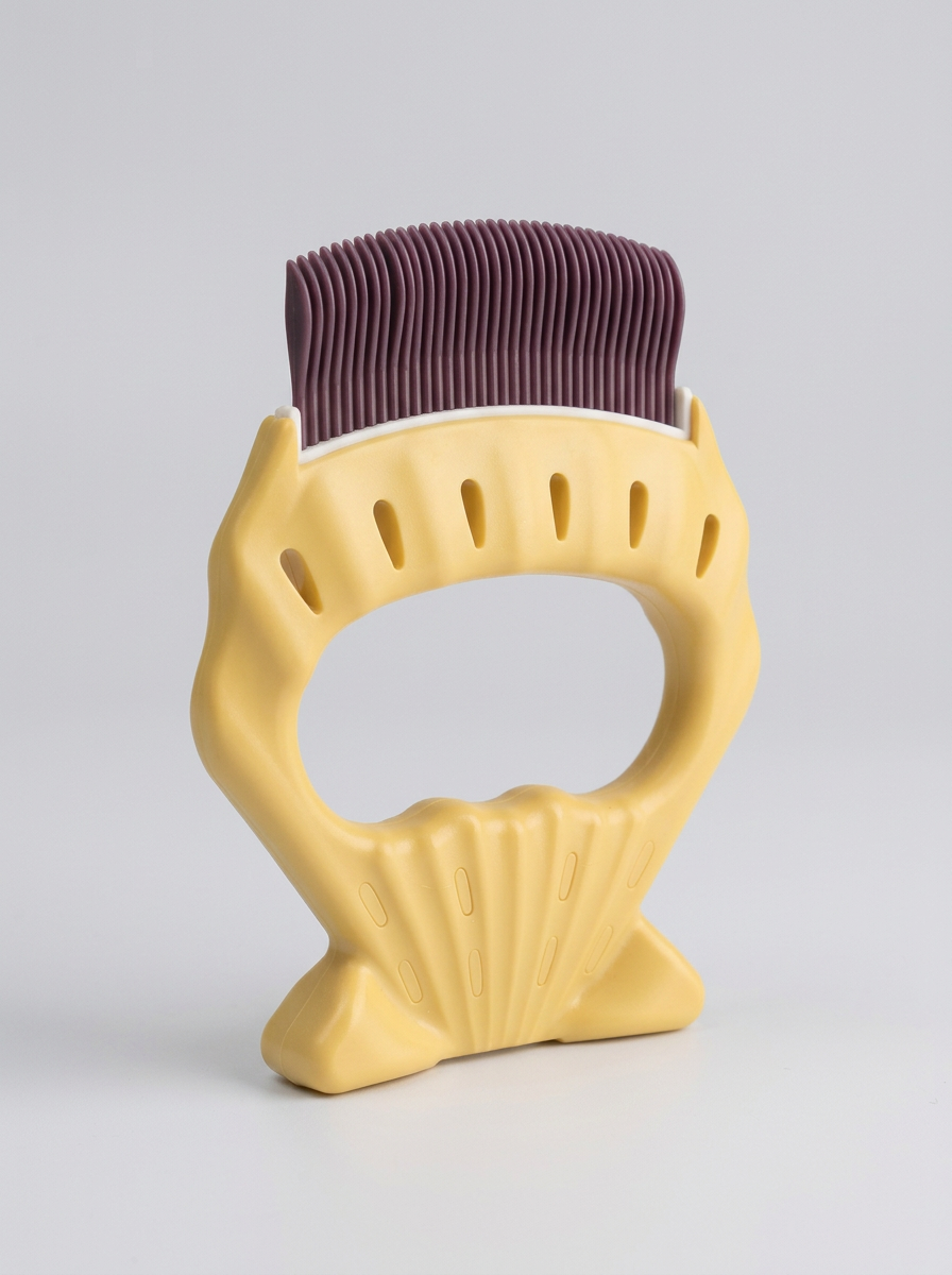 Shell Shaped Pet Comb | Grooming Tool