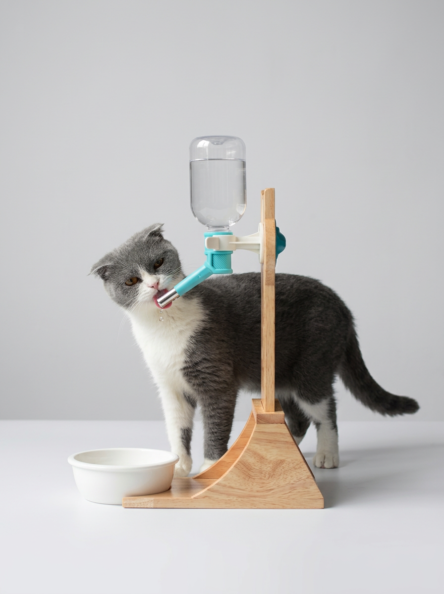 Cat Drinking Water Dispenser Gravity Bottle | Pet Fountain