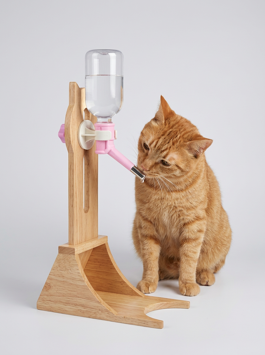 Cat Drinking Water Dispenser Gravity Bottle | Pet Fountain