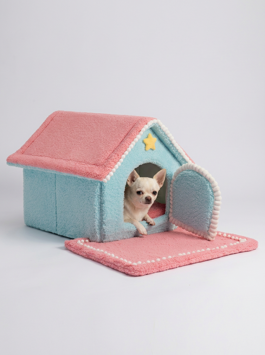 Indoor Plush Pet Bed | Pet House