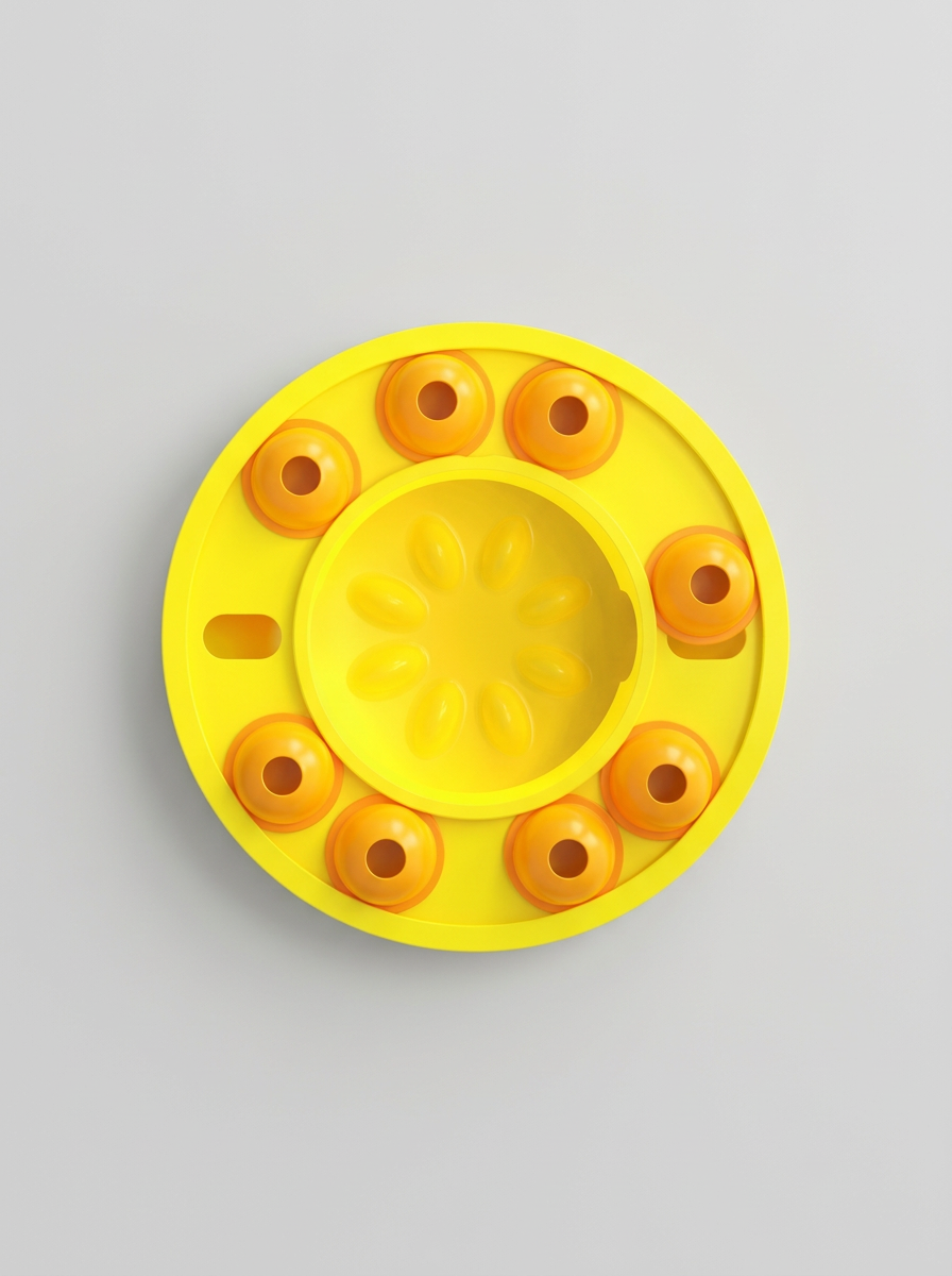Interactive Dog Slow Feeder Toy | Puzzle Feeding Bowl