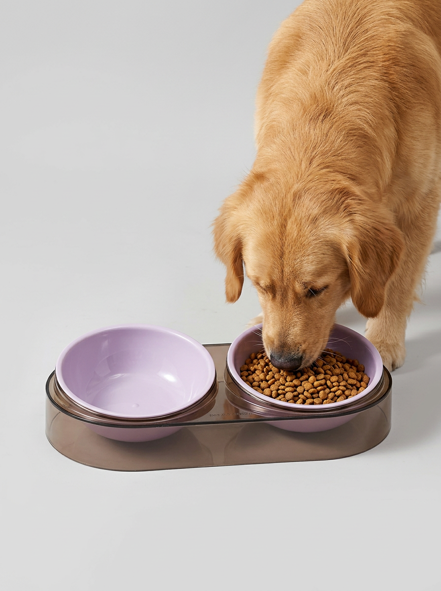 Pet Food Bowl Double Raised | Pet Feeder