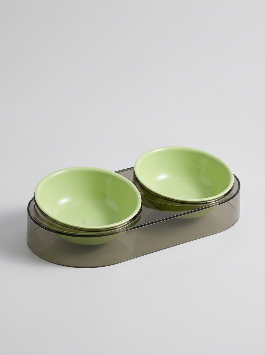 Pet Food Bowl Double Raised | Pet Feeder