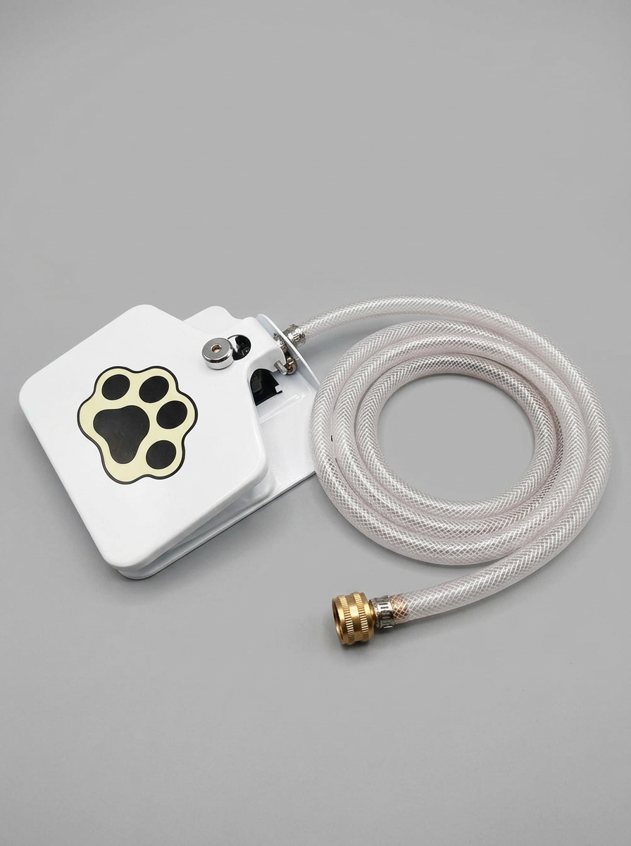 Pet Pedal Water Drinking Fountain Outdoor Hose Dispenser | Tap