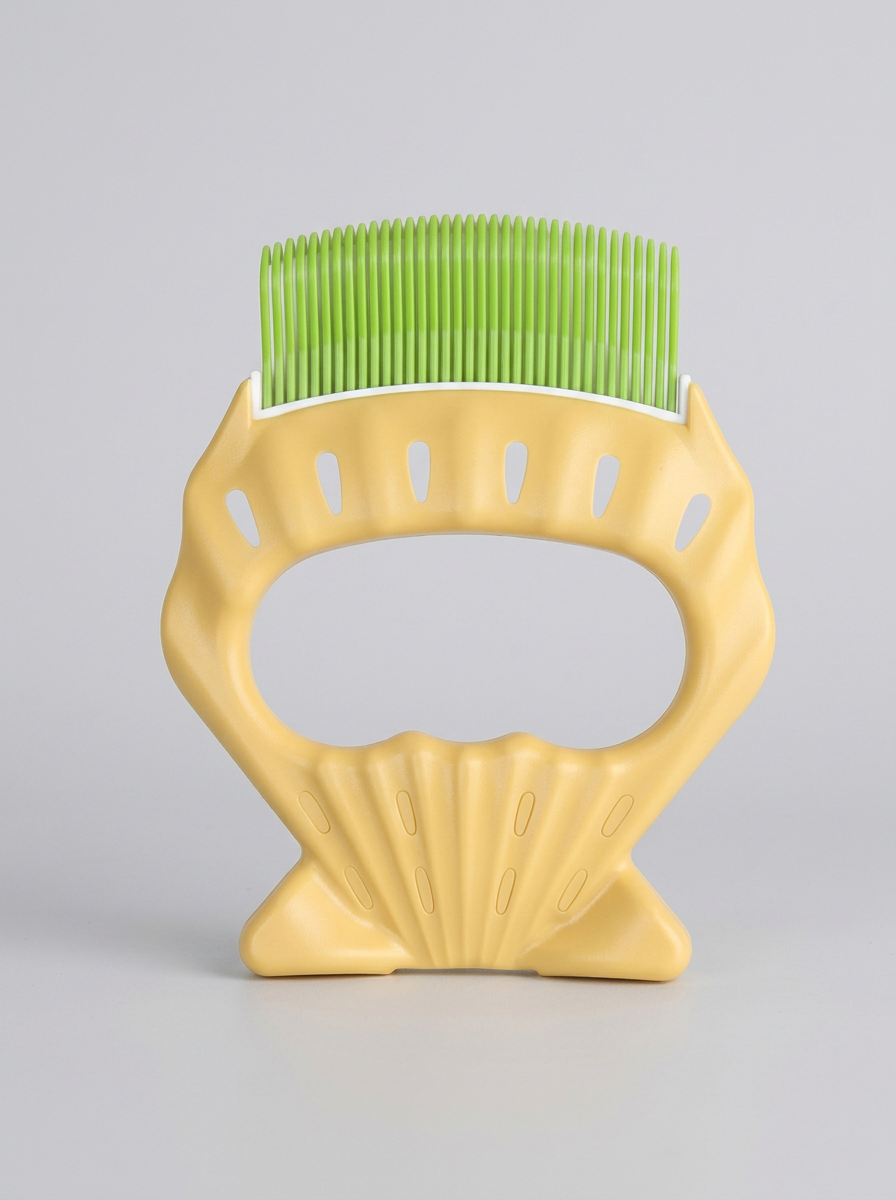 Shell Shaped Pet Comb | Grooming Tool
